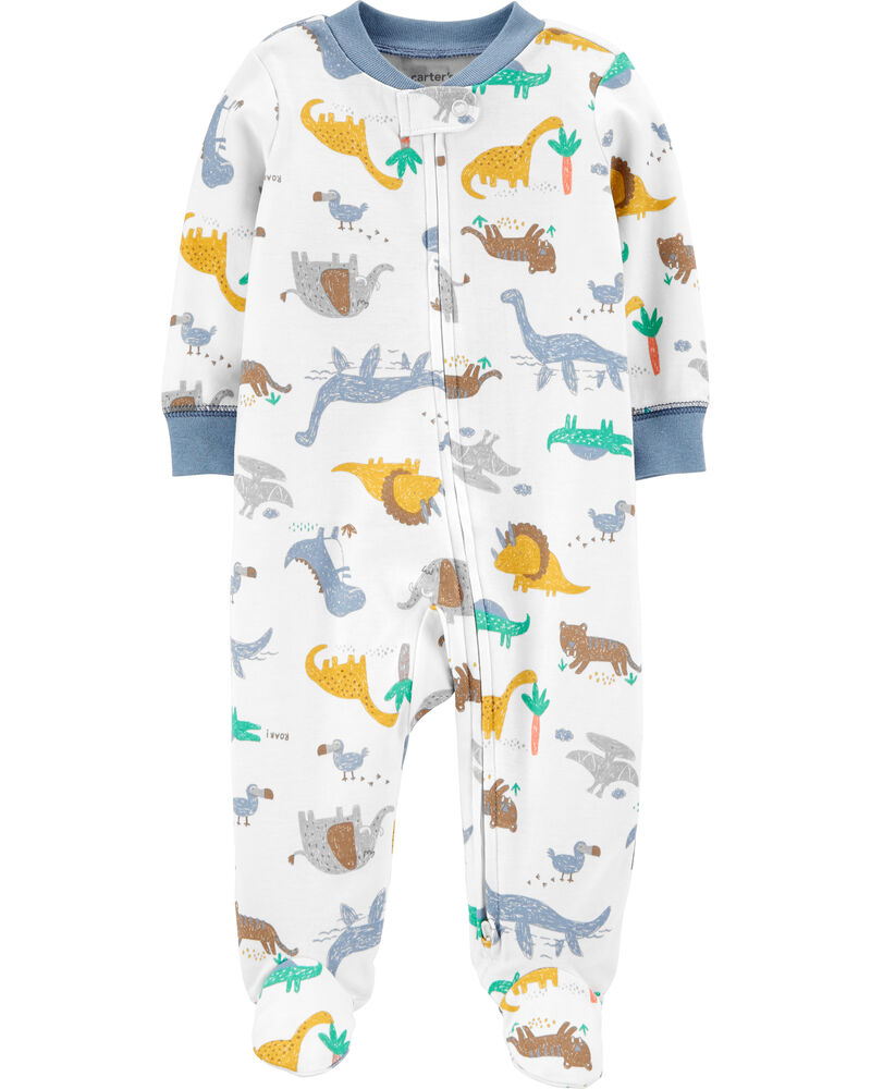 Carters Baby Boys Digger Zip up Sleep and Play 4T